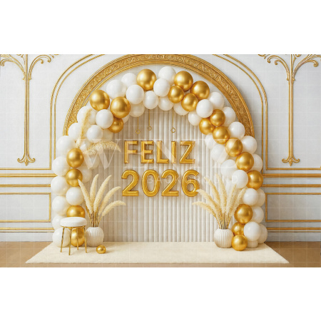 Fabric Photography Background New Year / Backdrop 7809