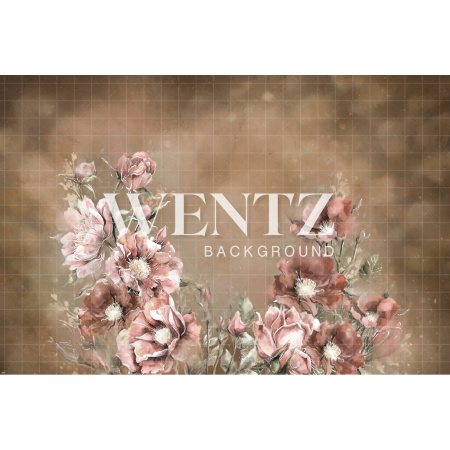 Fabric Photography Background Flowers Fine Art / Backdrop CW36