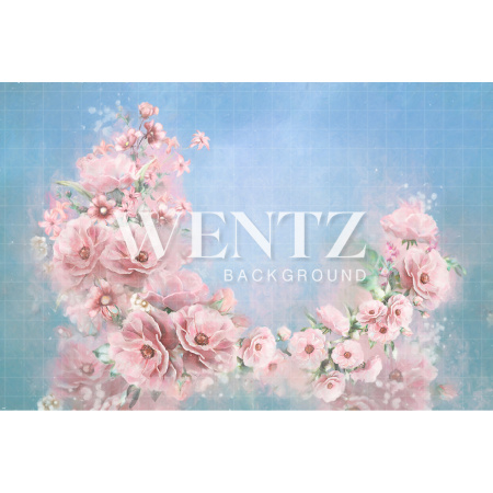 Fabric Photography Background Flowers Fine Art / Backdrop CW35