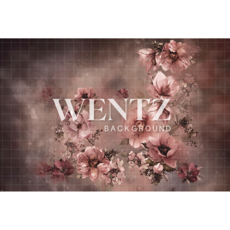 Fabric Photography Background Flowers Fine Art / Backdrop CW37