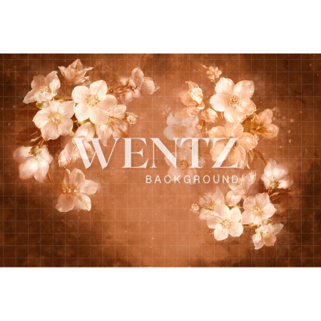 Fabric Photography Background Flowers Fine Art / Backdrop CW31