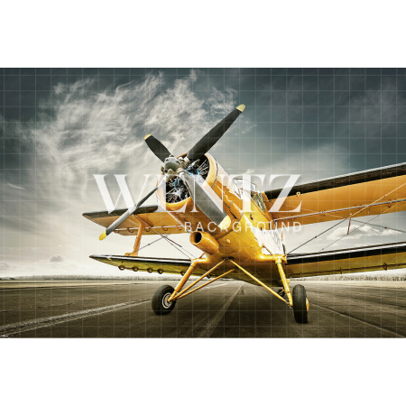 Fabric Photography Background Airplane/ Backdrop 1835