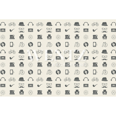 Fabric Photography Background Father's Day / Backdrop 852