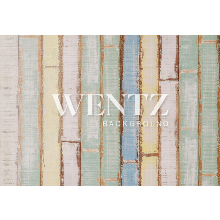 Fabric Photography Background Wood Colorful / Backdrop 54