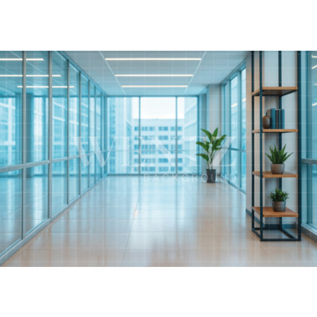 Fabric Photographic Background Office / Backdrop 7498