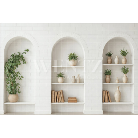 Fabric Photographic Background Bows / Backdrop 7504