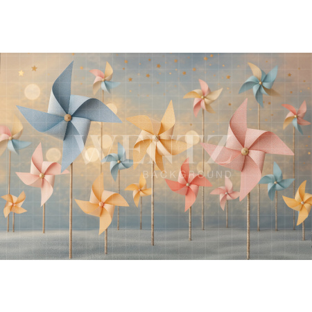 Fabric Photography Background Children's Day / Backdrop 7811