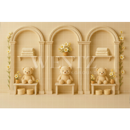 Fabric Photography Background Children's Day / Backdrop 7733