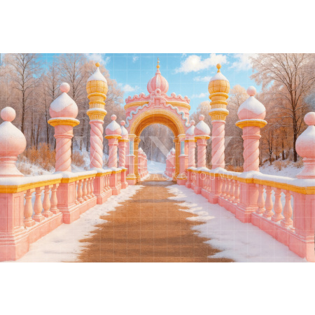 Fabric Photography Background Ponte Rosa Children's Day / Backdrop 7743