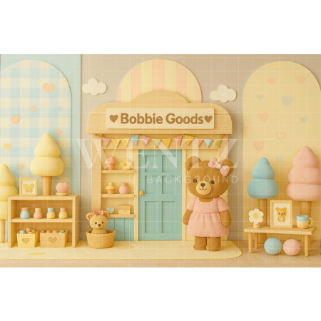 Fabric Photography Background Children's Day / Backdrop 7772