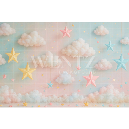 Fabric Photography Background Starry Sky Children's Day / Backdrop 7777