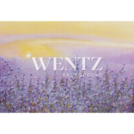 Fabric Photography Background Hand Painted Lavender / Backdrop CW009