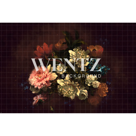 Fabric Photography Background Flowers Fine Art / Backdrop CW33