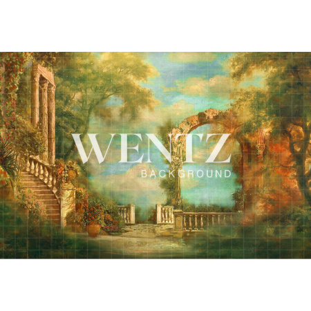 Fabric Photography Background Fine Art Greek Steps Set / Backdrop CW44