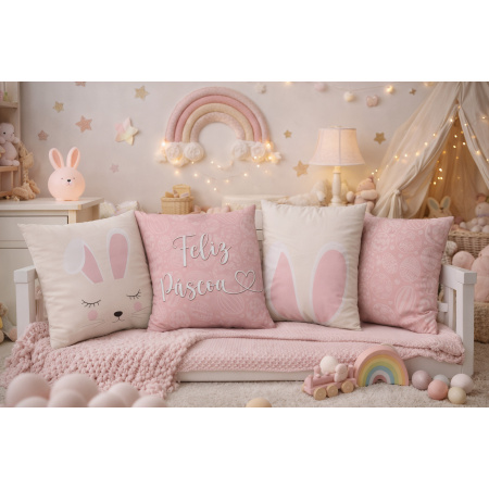 Pillow Case Easter Bunny Ears - 45 x 45 / WA54