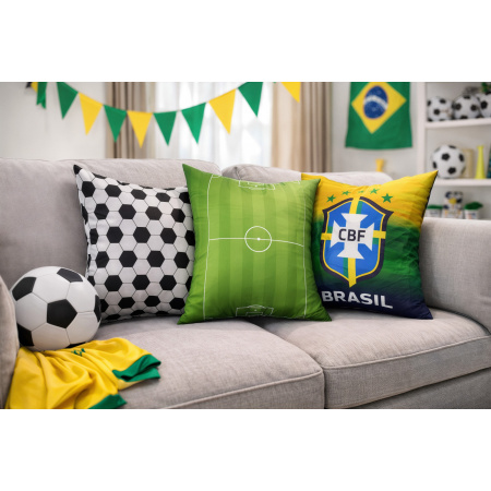 Pillow Case Soccer World Cup Ball- 45 x 45 / WA38