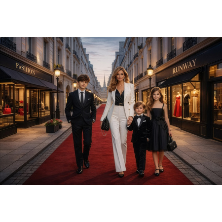 Fabric Photography Background Mother's Day / Backdrop 8247