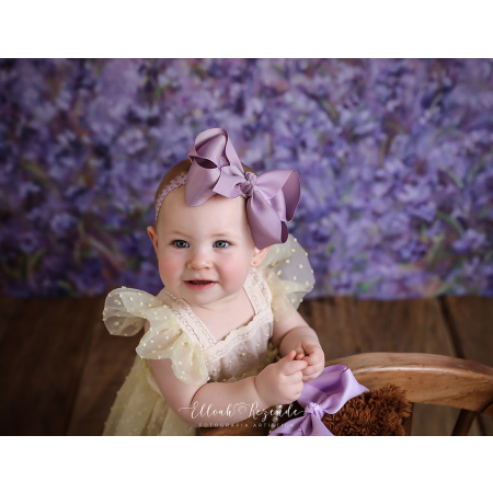 Fabric Photography Background Hand Painted Lavender / Backdrop CW009