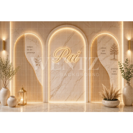 Fabric Photography Background Father's Day Arches / Backdrop 8434