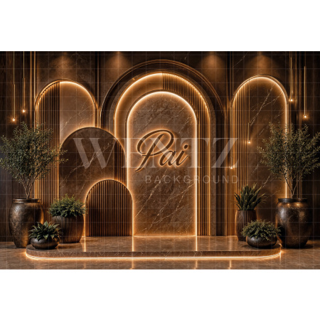 Fabric Photography Background Father's Day Arches / Backdrop 8435