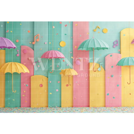 Fabric Photography Background Carnival / Backdrop 8080