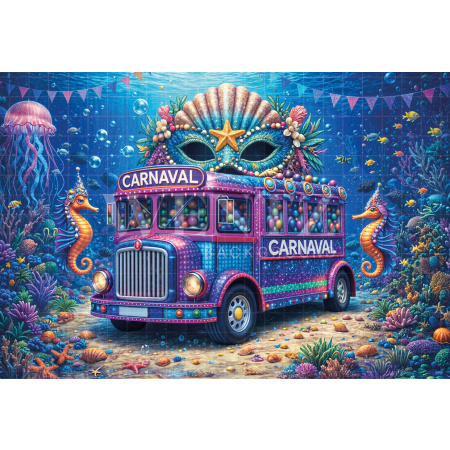 Fabric Photography Background Carnival / Backdrop 8083