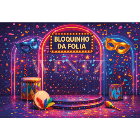 Fabric Photography Background Carnival / Backdrop 8091