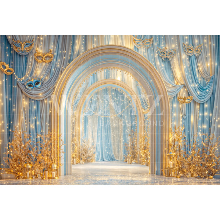 Fabric Photography Background Carnival / Backdrop 8105