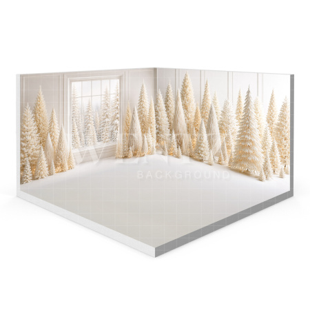 Fabric Photography Background Christmas Set 3D / WTZ200