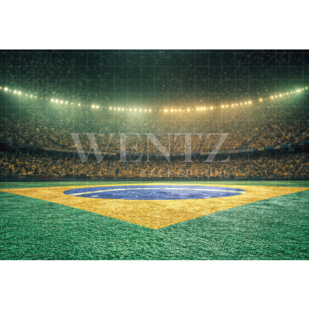 Fabric Photography Background Soccer World Cup / Backdrop 8178