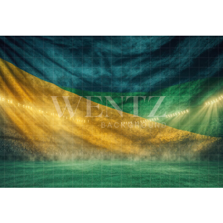 Fabric Photography Background Soccer World Cup / Backdrop 8179