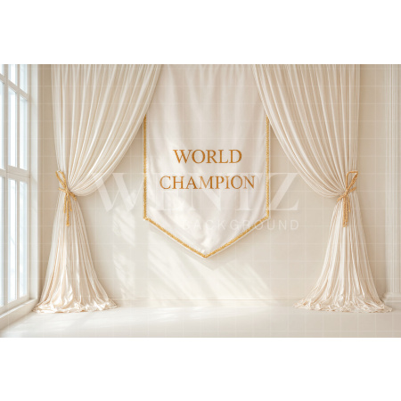 Fabric Photography Background Soccer World Cup / Backdrop 8208