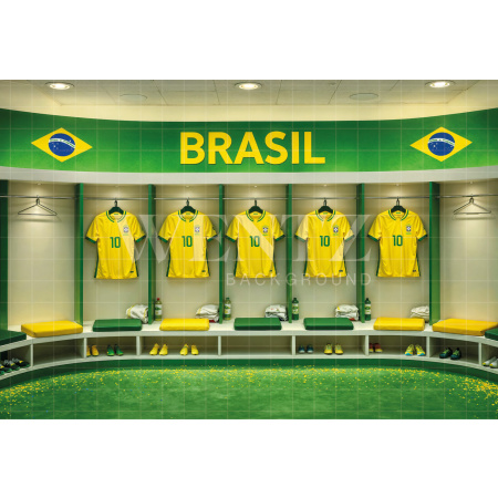 Fabric Photography Background Soccer World Cup / Backdrop 8216