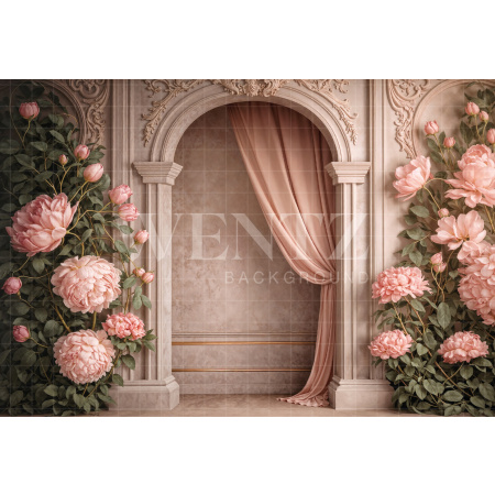 Fabric Photography Background Mother's Day Arch / Backdrop 8123