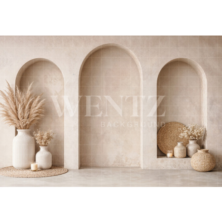 Fabric Photography Background Mother's Day Arches / Backdrop 8161
