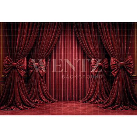 Fabric Photography Background Christmas / Backdrop 8461