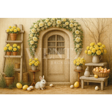 Fabric Photography Background Easter / Backdrop 8008