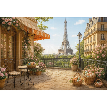 Fabric Photography Background Easter / Backdrop 8013