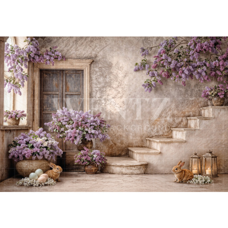 Fabric Photography Background Easter / Backdrop 8062