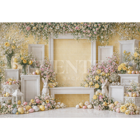 Fabric Photography Background Easter / Backdrop 8069