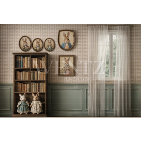 Fabric Photography Background Easter / Backdrop 8133