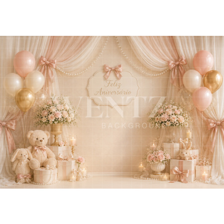 Fabric Photography Background Cake Smash / Backdrop 8708