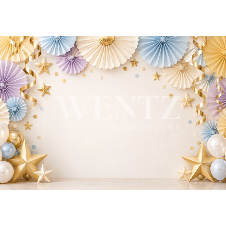 Fabric Photography Background New Year / Backdrop 8944