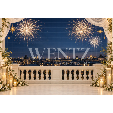 Fabric Photography Background New Year / Backdrop 8948