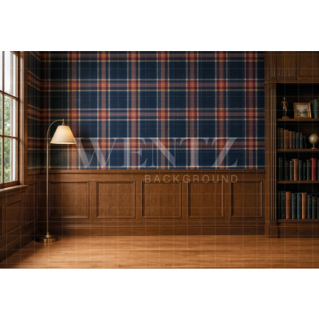 Fabric Photography Background Boiserie Father's Day / Backdrop 8410
