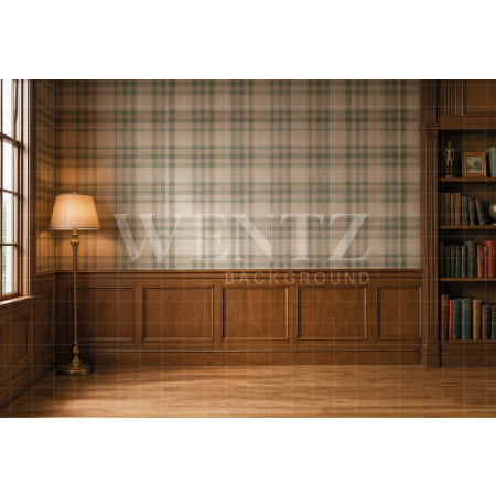 Fabric Photography Background Boiserie Father's Day / Backdrop 8411
