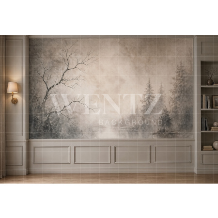 Fabric Photography Background Boiserie Father's Day / Backdrop 8412