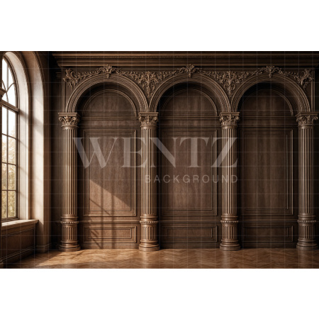 Fabric Photography Background Boiserie Father's Day / Backdrop 8414