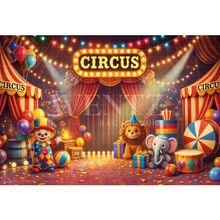 Fabric Photography Background Carnival / Backdrop 8086