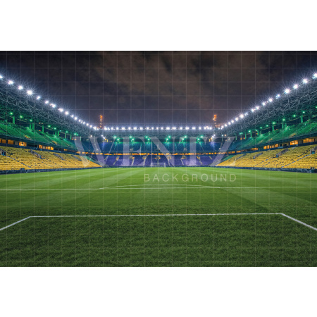 Fabric Photography Background World Cup Soccer Stadium / Backdrop 8136